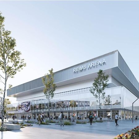Appartement Porte Mars Reims Exterior foto